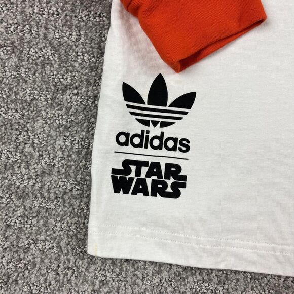 Star Wars Adidas Shirt Men M Rebel Alliance Rogue Squadron Luke Skywalker X Wing - Picture 4 of 13